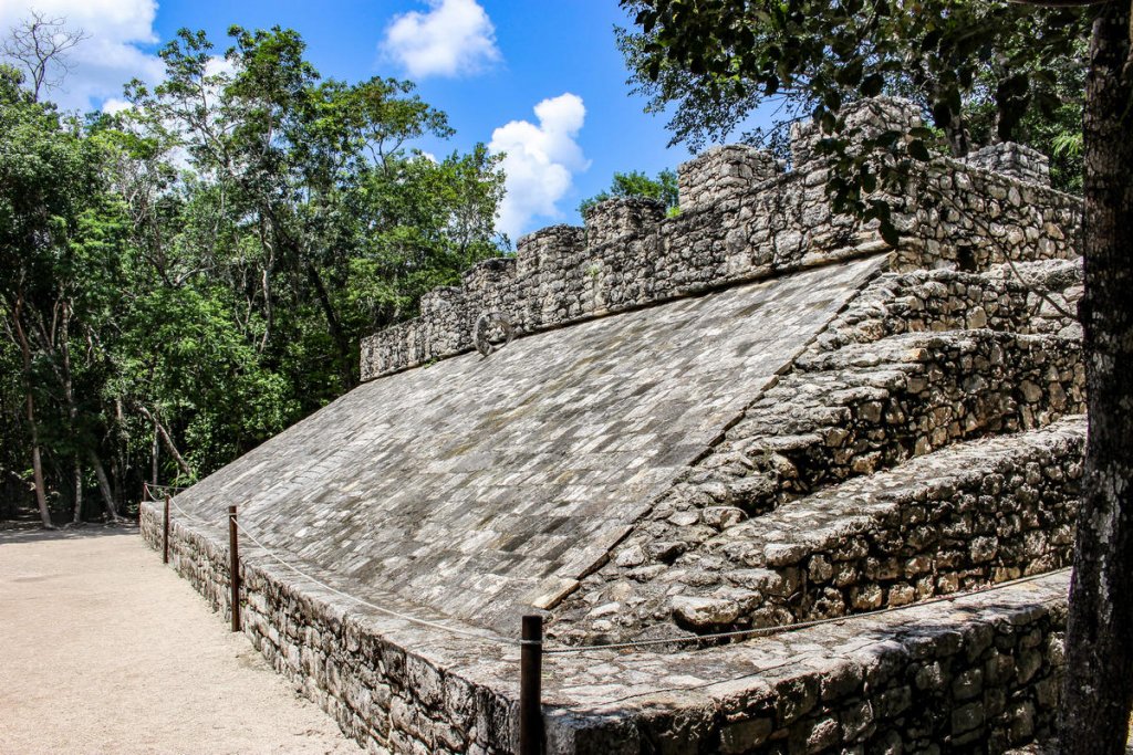 Ballspielplatz in Cobá