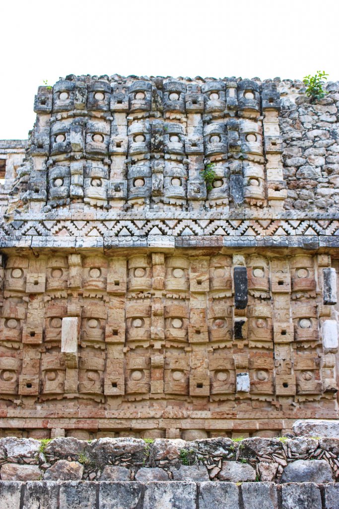 Fassade Palast der Masken in Kabah