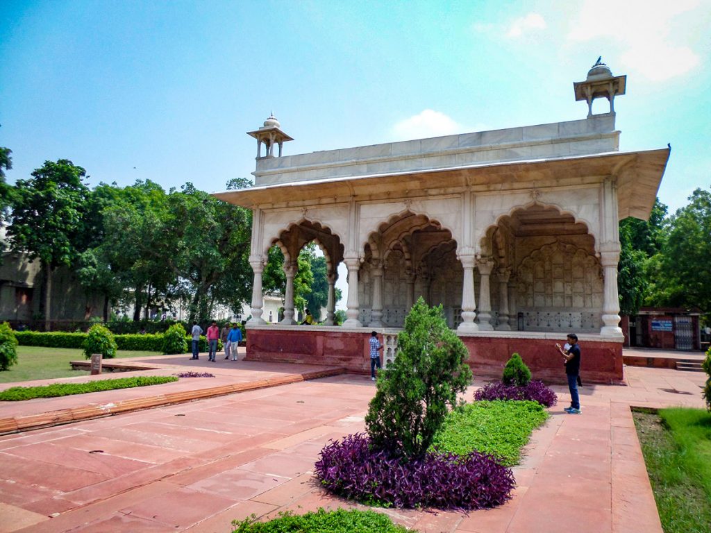 Inside Rotes Fort Lal Qila Delhi