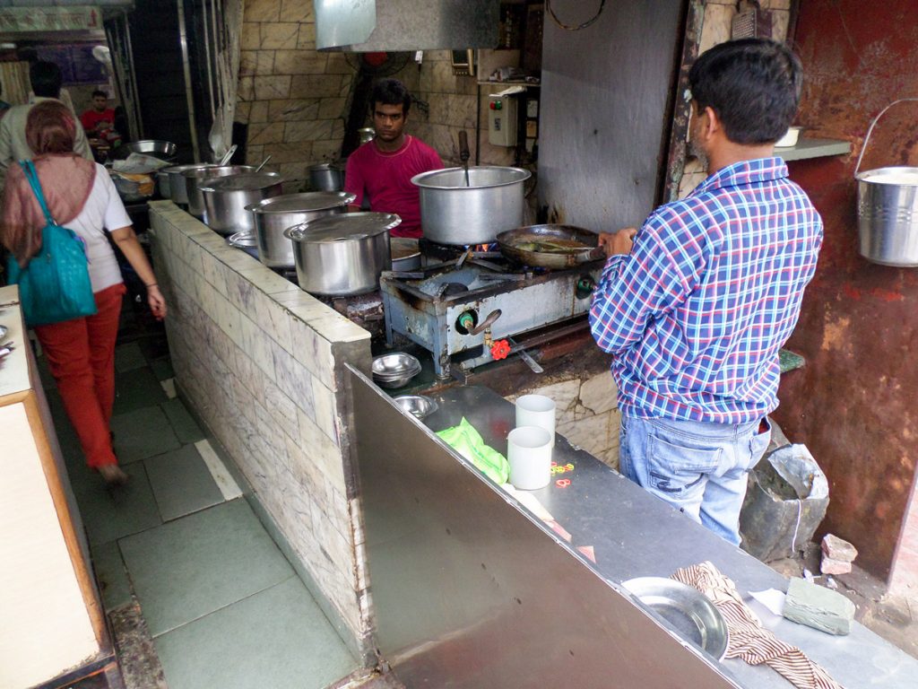 Küche Swagat Dhaba Delhi