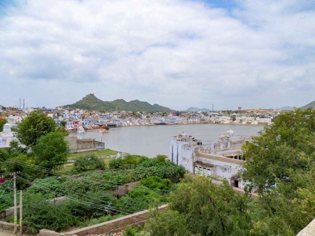 Aussicht Pushkar See