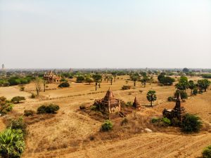 Drohne Fliegen Bagan Pagode