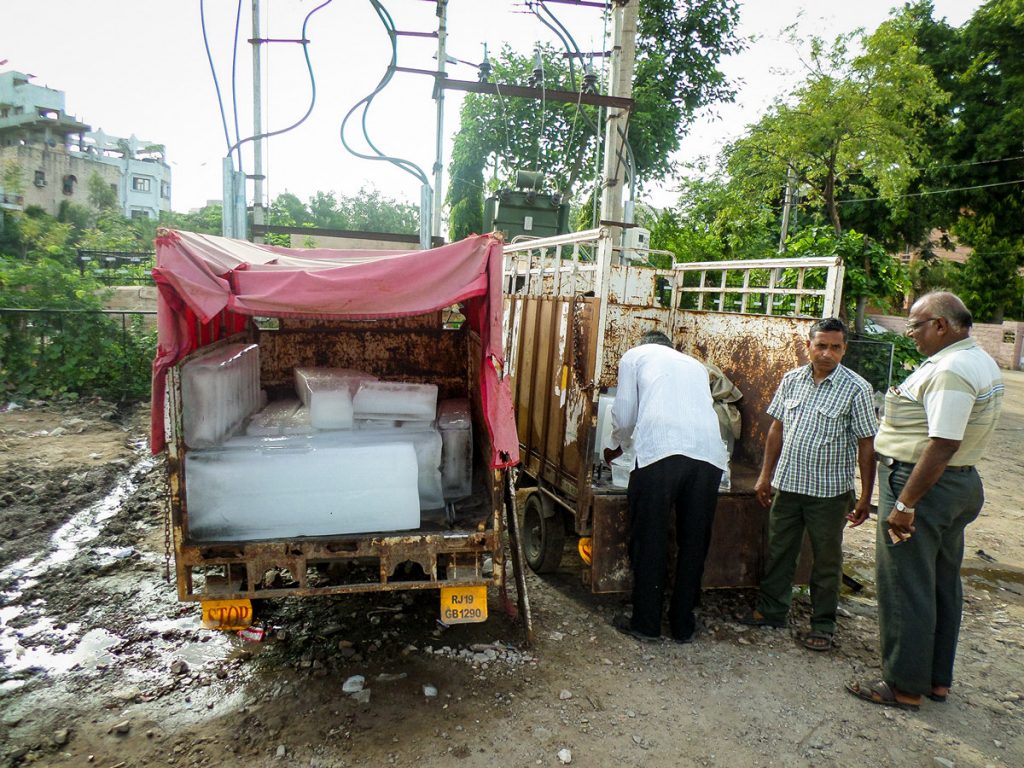 Eisblock Verkauf Indien