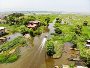 Inle-See Drohne Fliegen