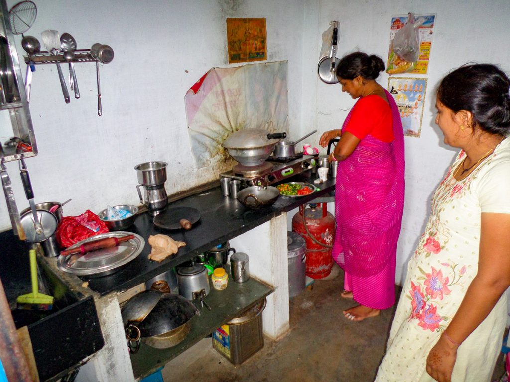 Küche Haus Pushkar Indien