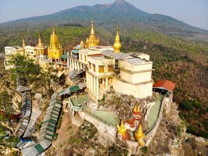 Mount Popa Drohne Foto