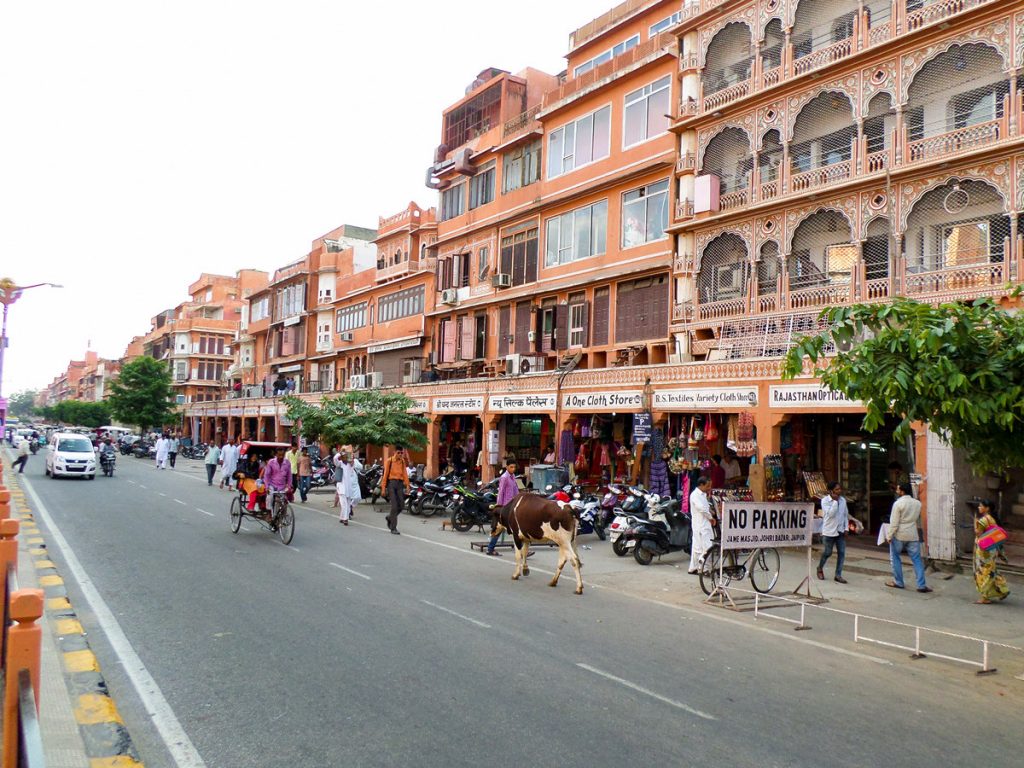 Pink City Jaipur Rosa Stadt