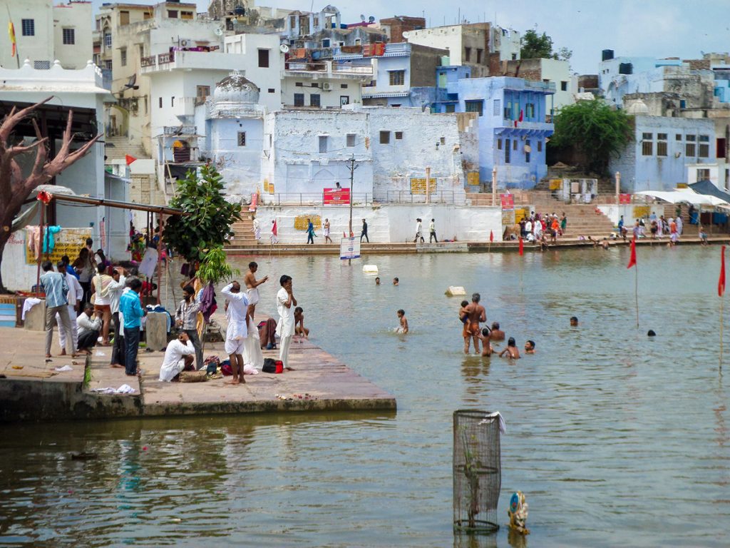 Pushkar See Indien