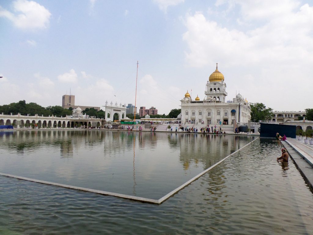 Sikh Tempel Gurudwara Bangla Sahib Delhi