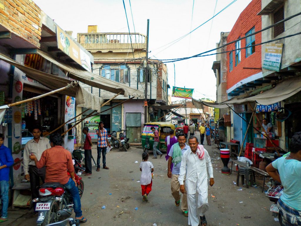 Straße Agra Indien