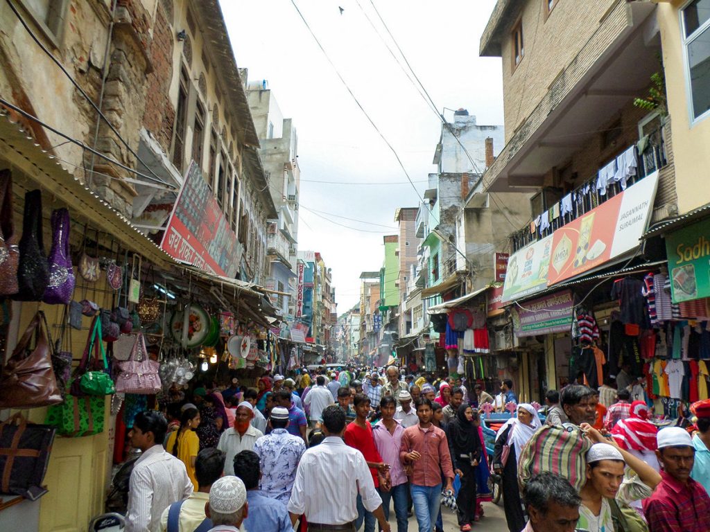 Straße Ajmer Indien