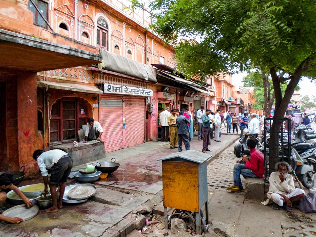 Straße Jaipur