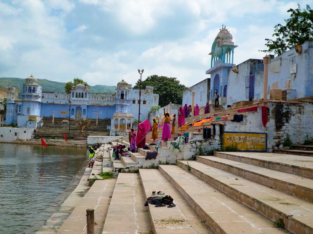 Wäsche See Pushkar