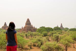 Aussicht Shwegugyi Tempel