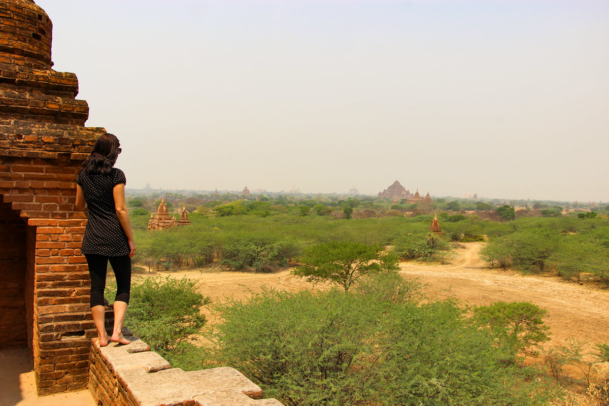 Bagan entdecken besteigbare Pagoden