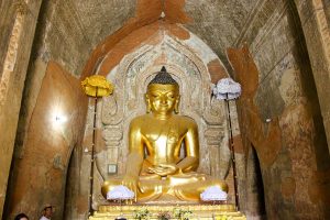 Golden Buddha Htilominlo Tempel