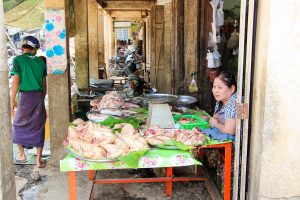 Lokaler Markt Myngyan