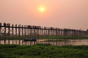 Sonnenuntergang U-Bein-Brücke