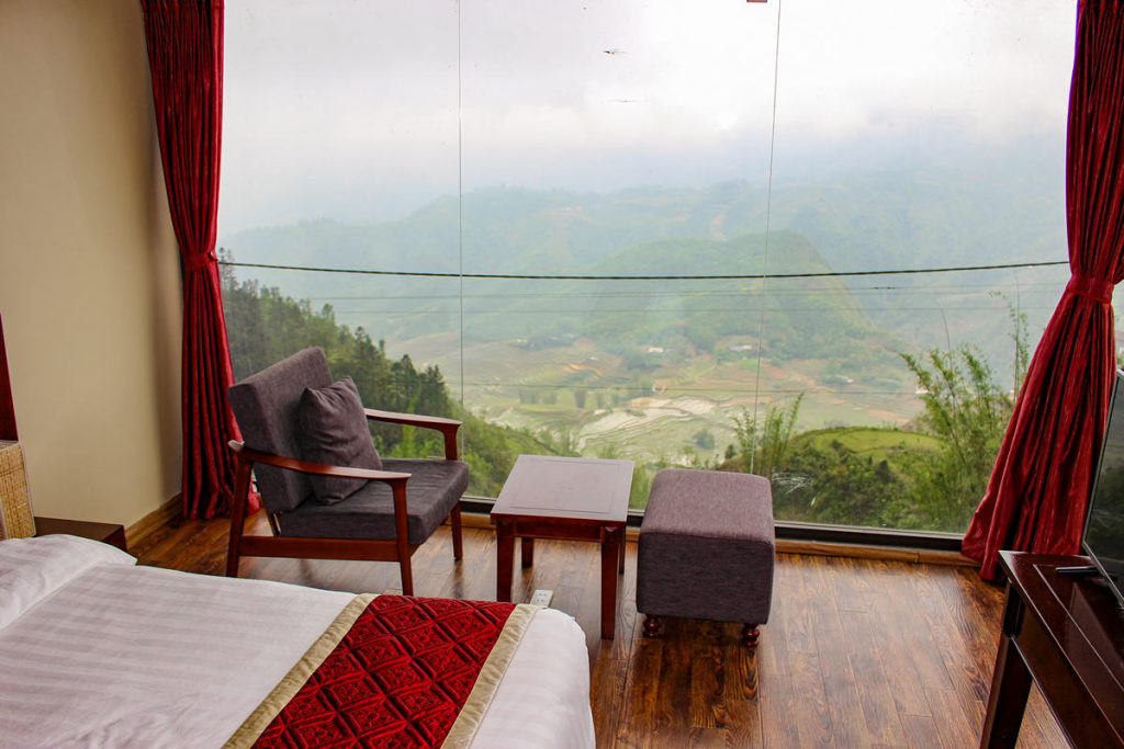 Aussicht Zimmer Sapa Vista Hotel