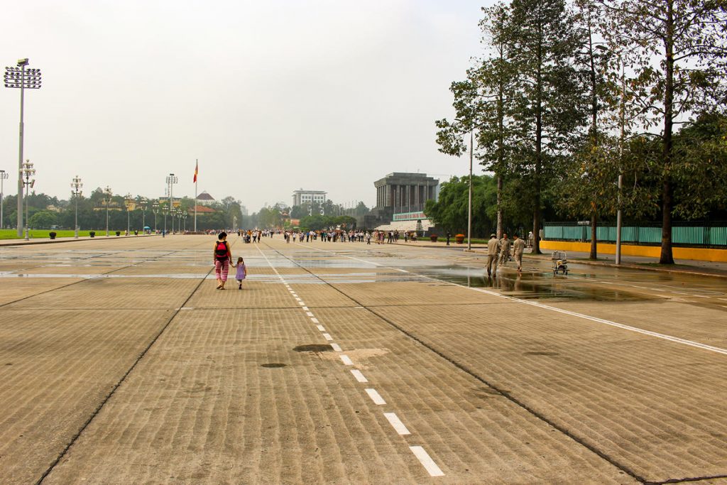 Ba Dính Platz bei dem Ho Chi Minh Mausoleum