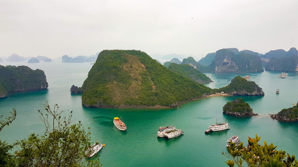 Halong Bucht in Vietnam