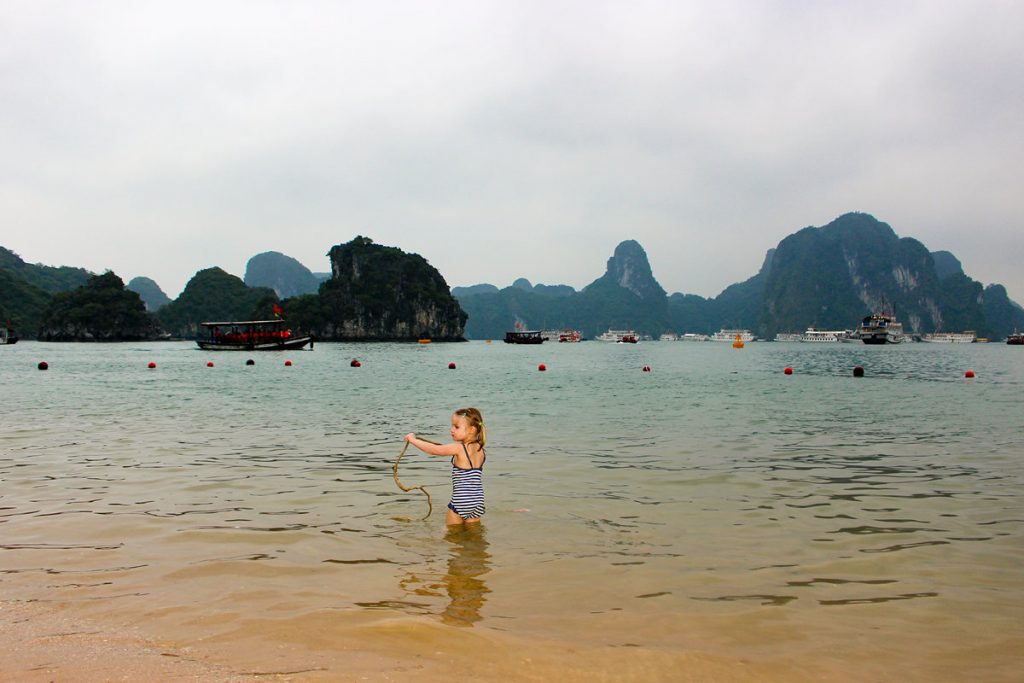 Halong Bucht Strand