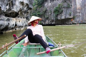 Ruderboot Tam Coc Ninh Binh