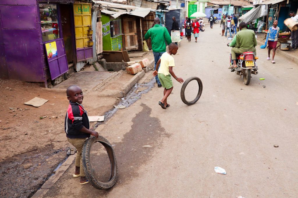 Armenviertel Nairobi Mathare