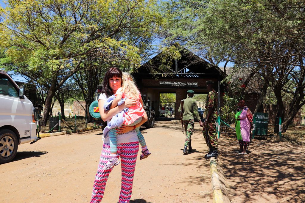 Gate Masai Mara Nationalreservat