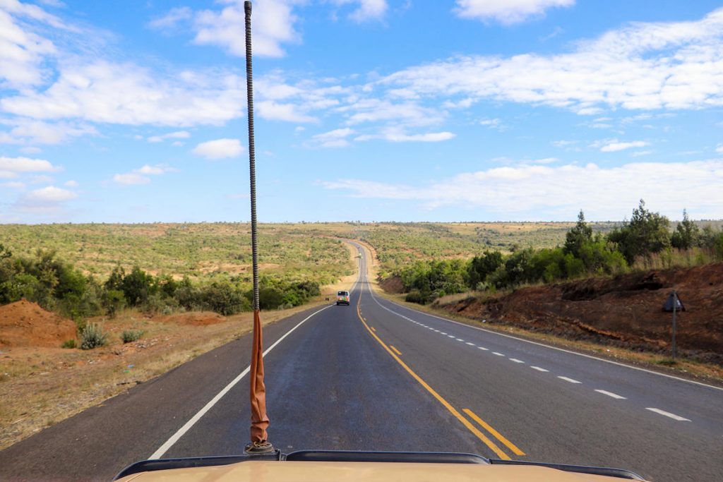 Auf dem Weg nach Masai Mara