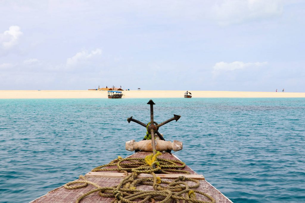 Bootsfahrt Nakupenda Beach