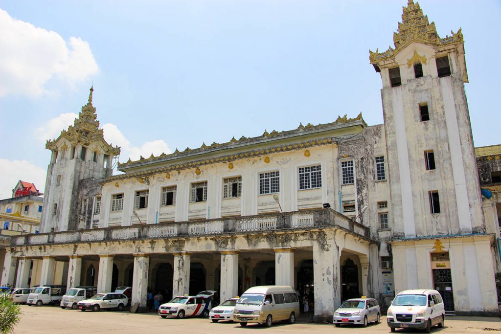 Central Railway Station Yangon