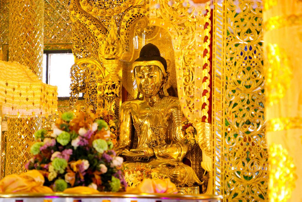 Goldener Buddha Botataung Pagode