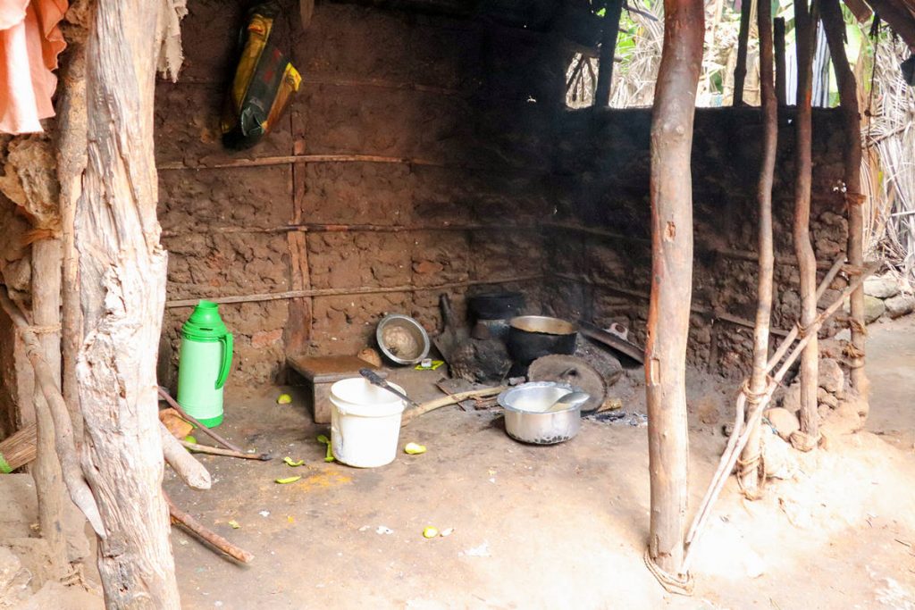Küche Haus Village Tour Sansibar