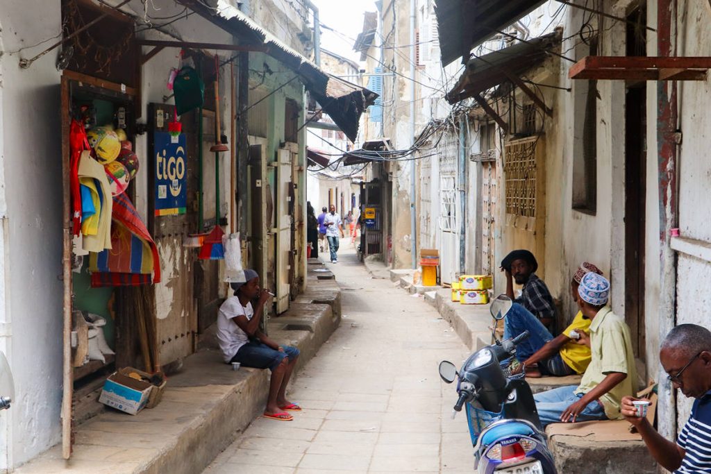 Gasse Stone Town Sansibar