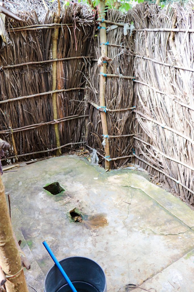 WC Badezimmer Dorf Sansibar