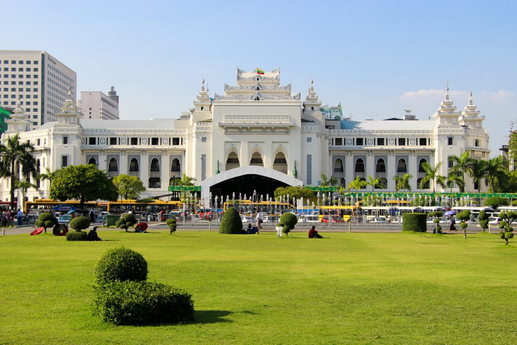 Kolonialgebäude Yangon City Hall