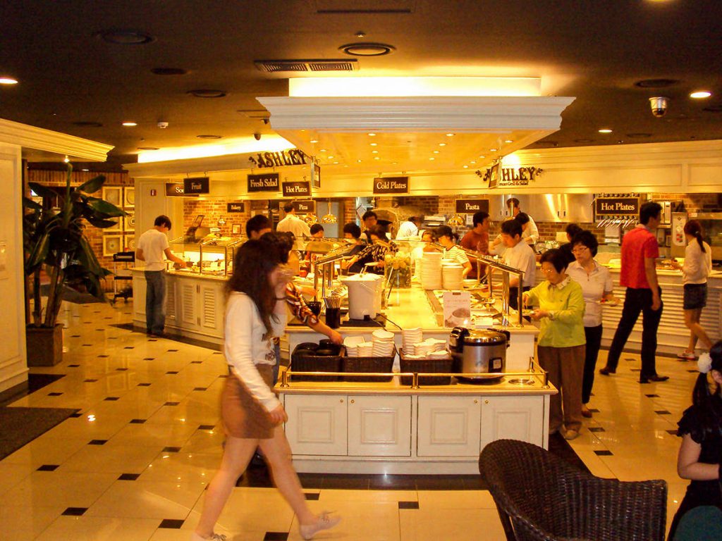 Ashley Buffet Restaurant in Seoul