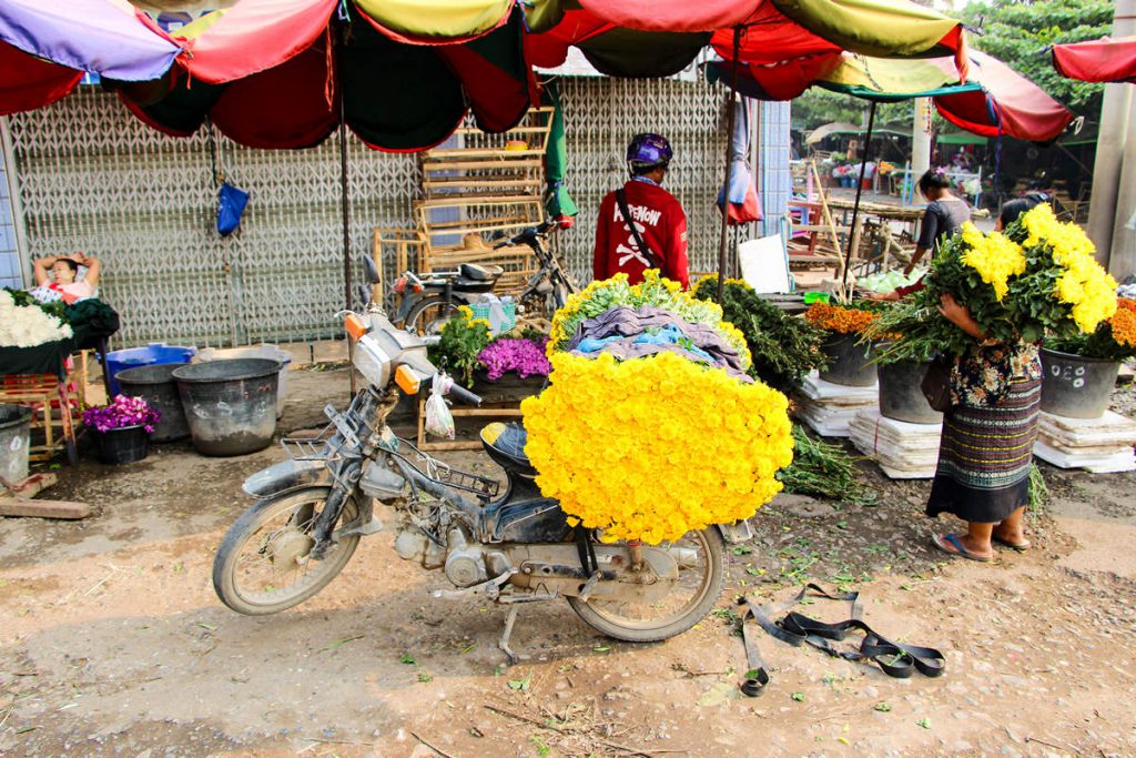 Blumenmarkt Mandalay