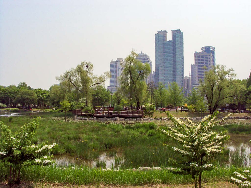 Boramae Park Seoul Südkorea