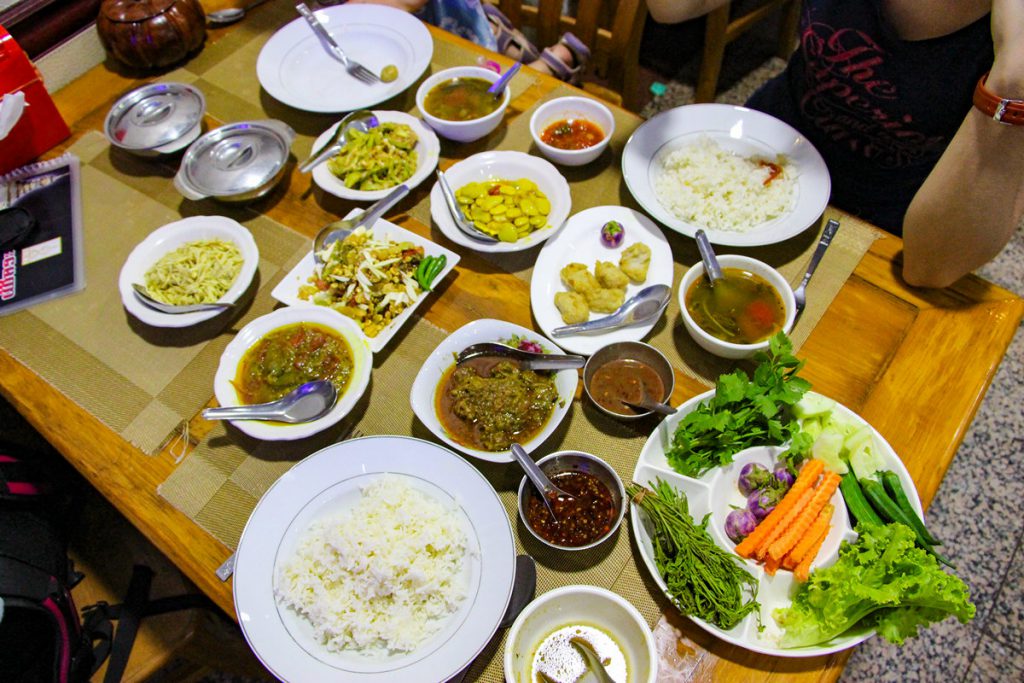 Burmesisches Essen