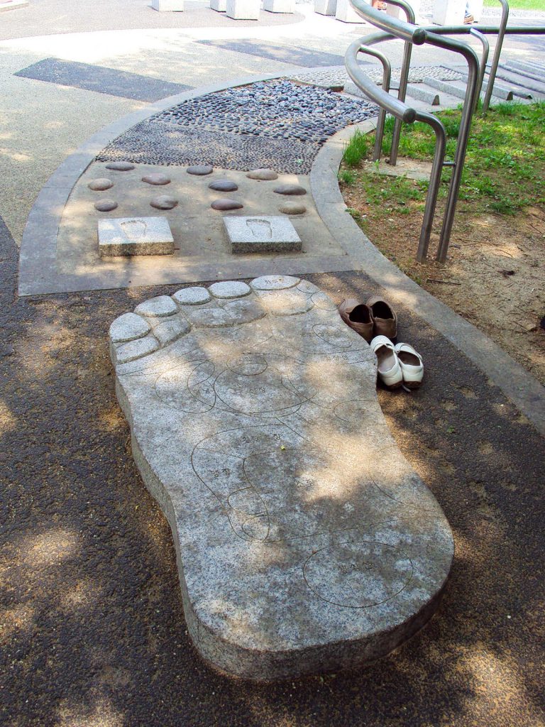 Fußreflexzonenmassage Pfad Boramae Park Seoul