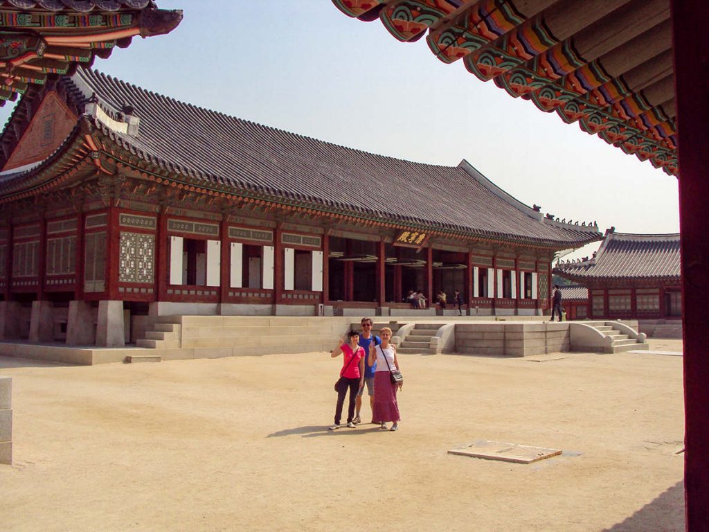 Gangnyeongjeon Hall König´s Haupt Wohngebäude