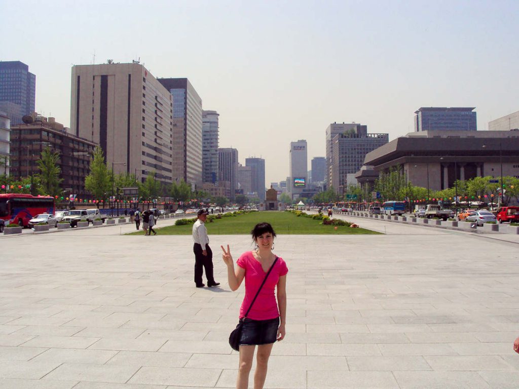 Gwanghwamun Platz Seoul