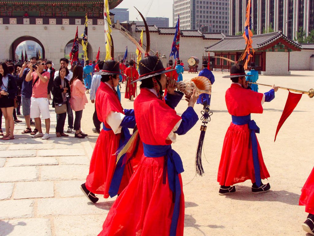 Gyeongbokgung Palace Wachablösung