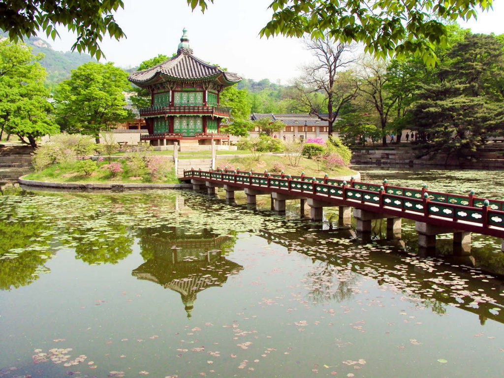 Hyangwonjong Pavillon Südkorea