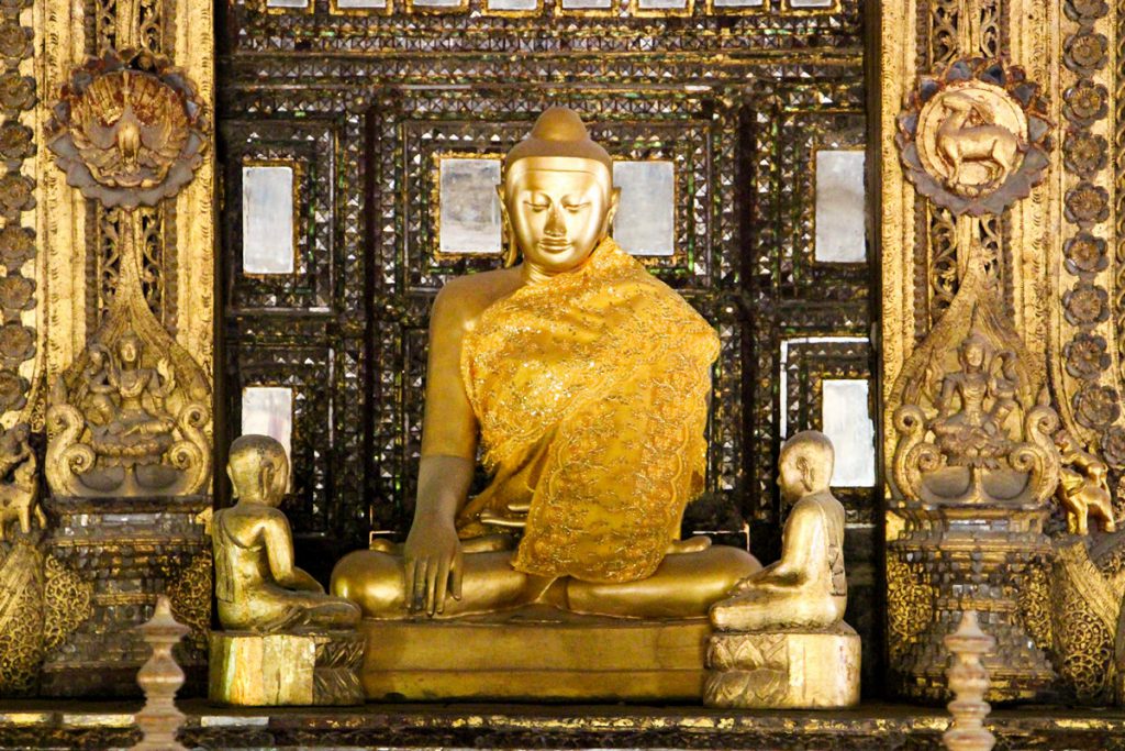 Kloster Goldener Palace Mandalay