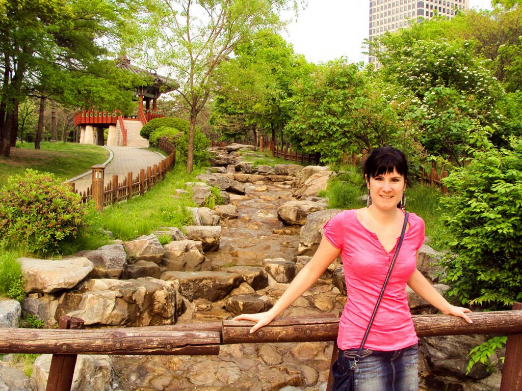 Yeouido Park Seoul Südkorea