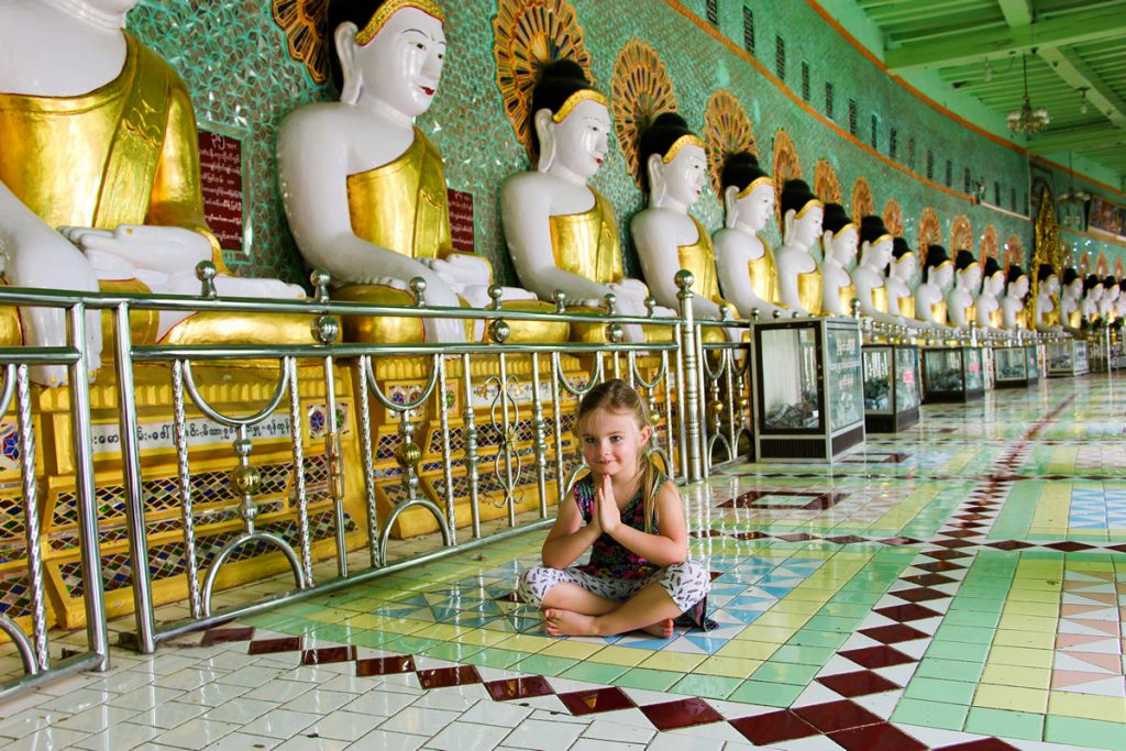 U Min Thonze Pagode Sagaing