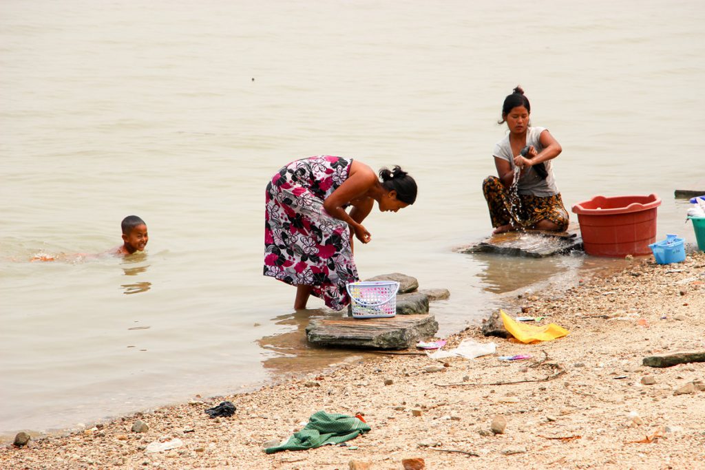 Waschen Irrawaddy